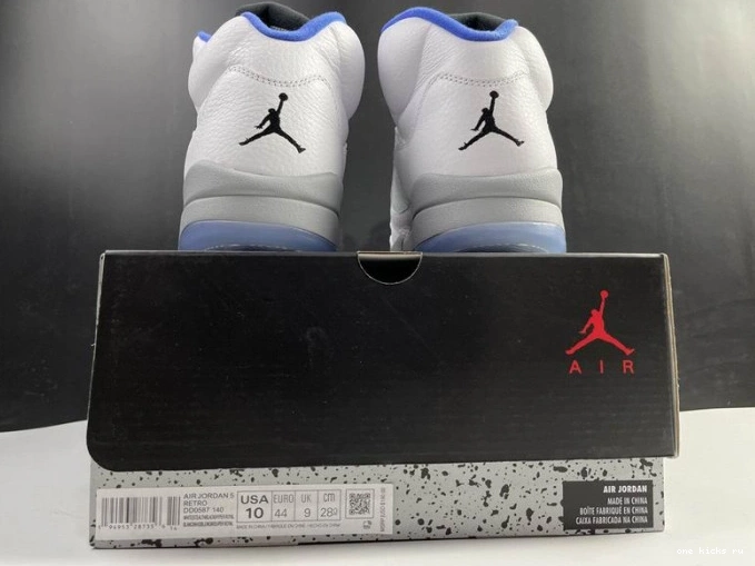 Chep Onekick DD0587-140 Stealth Jordan Air 5 (2021) White Retro 0714